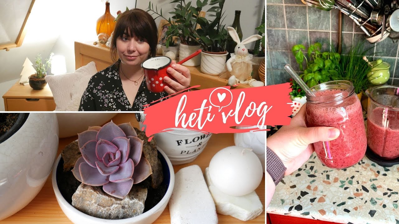 HETI VLOG - cukrászkellékes újdonságok és smoothie gyártás!