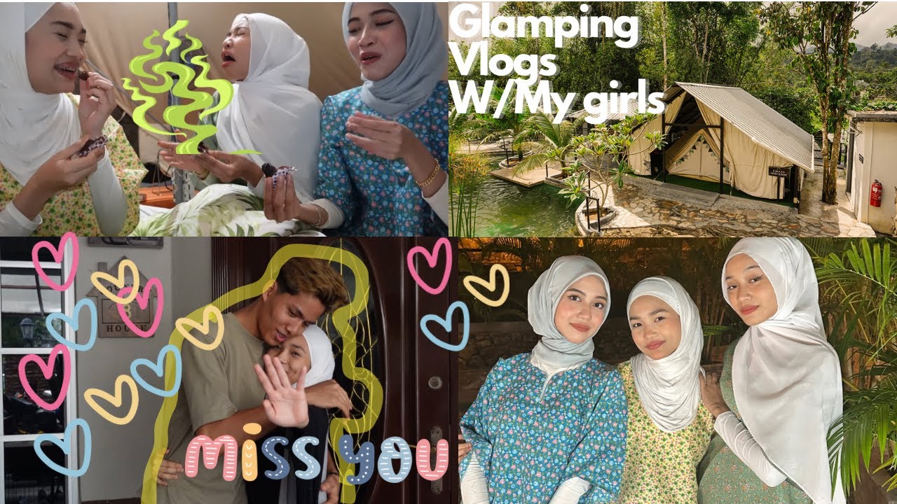 TEAH TINGGAL AMMOR DEMI CUNA DAN LISA - KAMI GLAMPING TAK INGAT DUNIA !