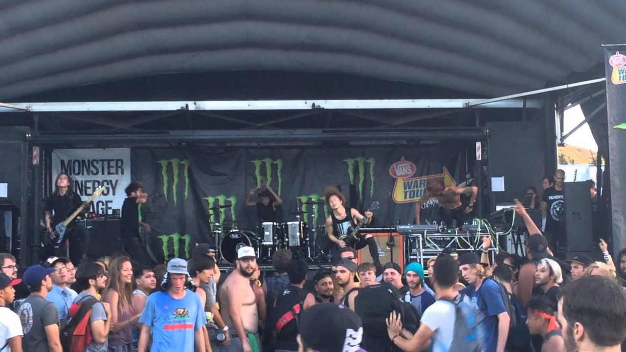 Crossfaith Warped Tour 2015 San Diego