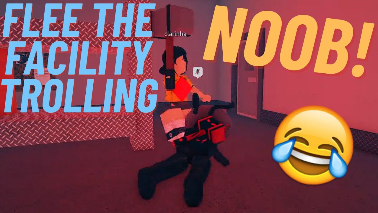 NOOB Gets TROLLED in Flee the Facility!