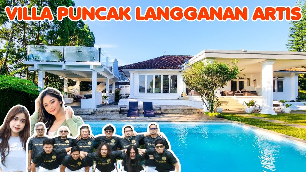 ARTIS BANYAK YANG KESINI! Villa Jo! Cisarua Puncak Bogor #SaveForLater #villapuncak #villabogor