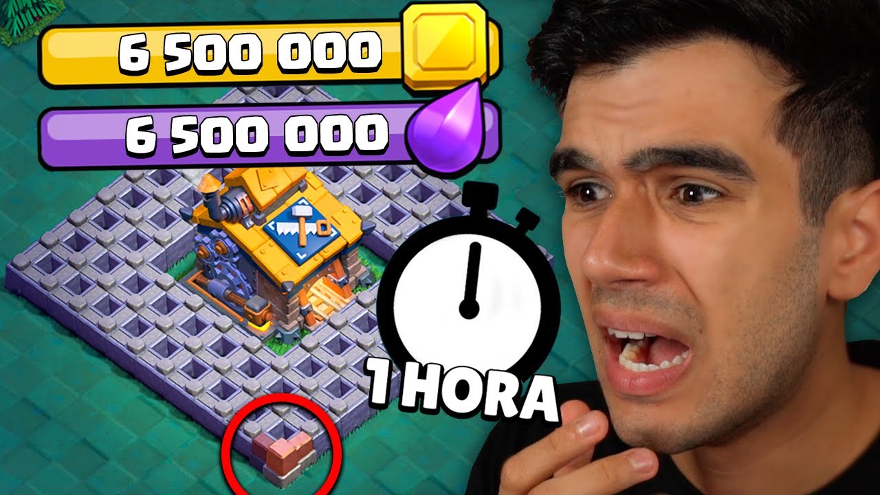 SÓ PARO DE JOGAR QUANDO FARMAR TODOS OS MUROS!! CLASH OF CLANS