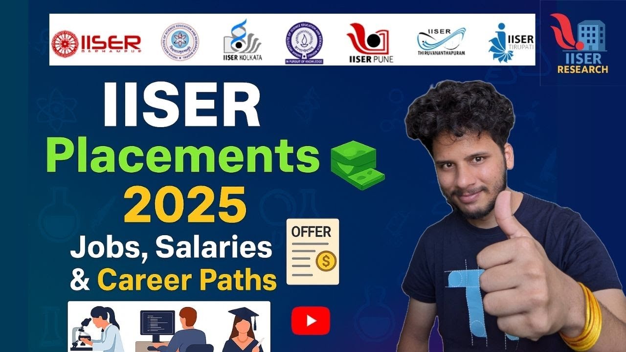 IISER Placements & Opportunities 2025: What Happens After Your BS-MS/BS/B.Tech? 
