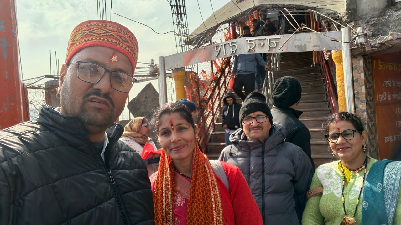 उड़न खटोले में लगा डर 😨 | चंडी देवी मंदिर हरिद्वार 🙏