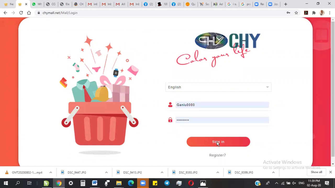 How To Register New Member in CHYMALL