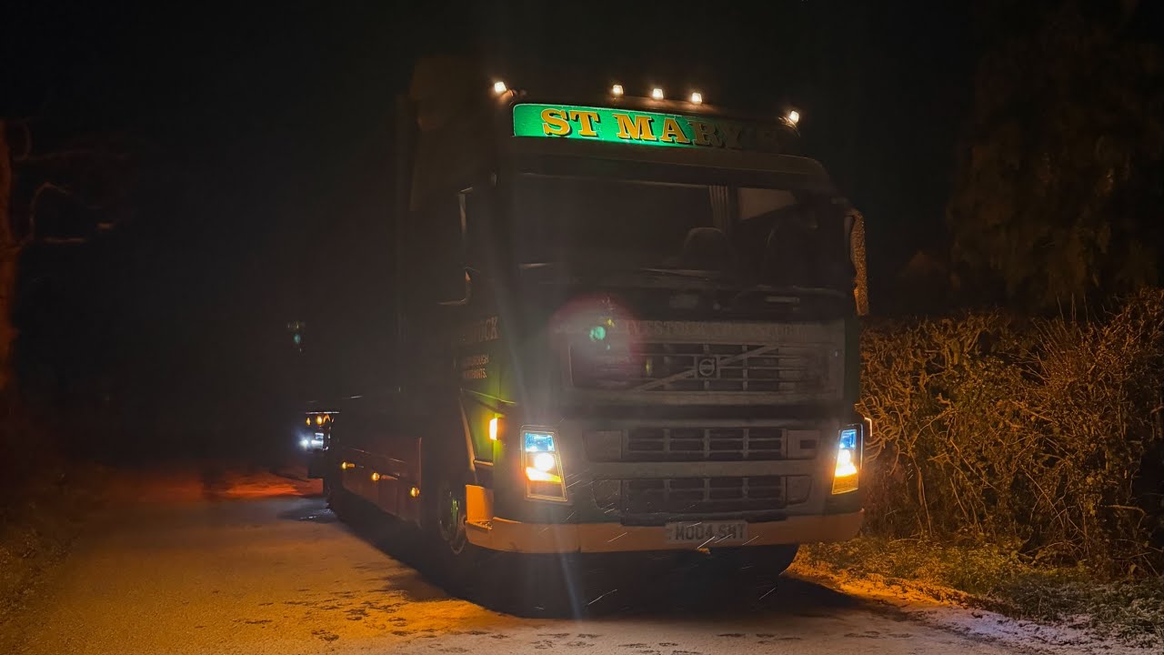 First load of 2026 and it SNOWED