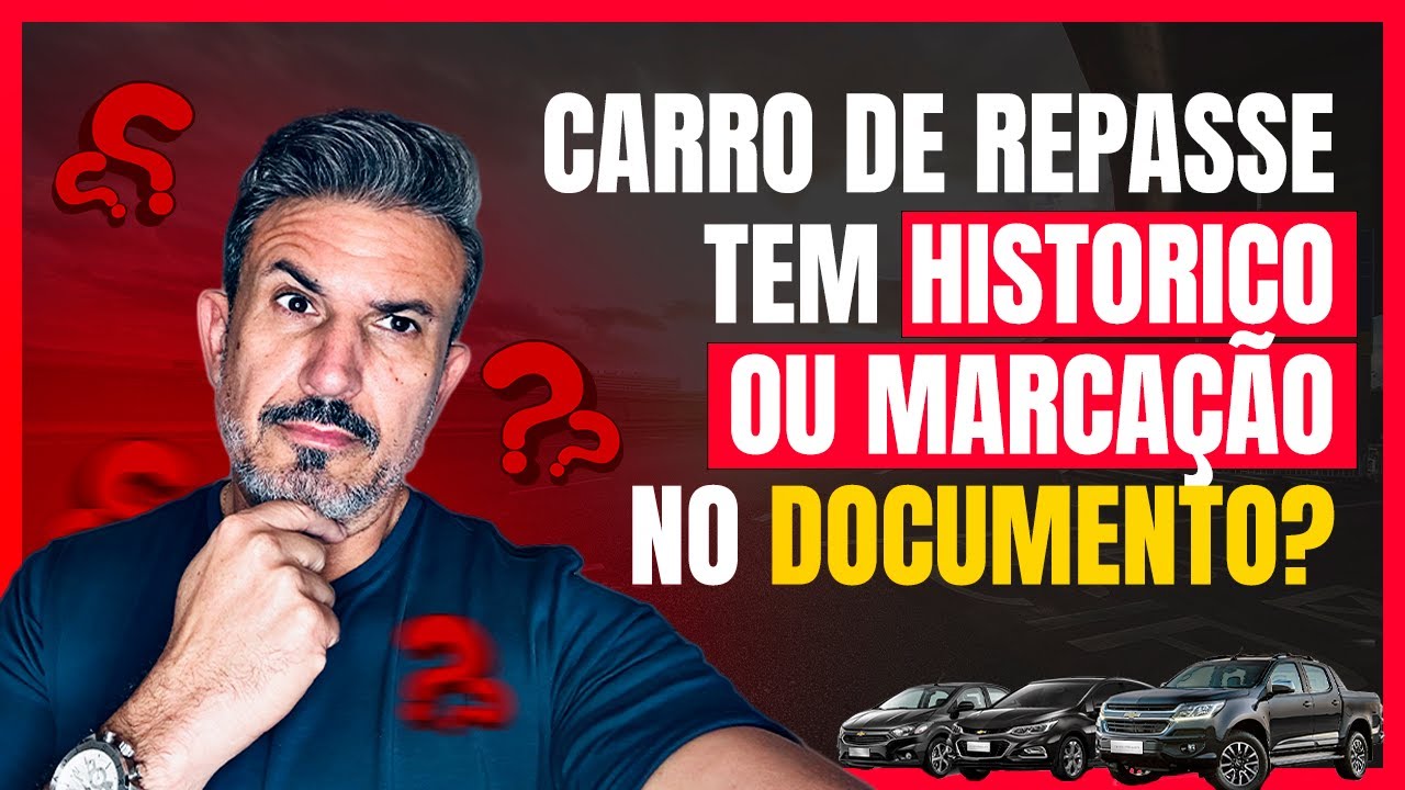 CARRO DE REPASSE ! Tem hist&oacute;rico ou marca&ccedil;&atilde;o no documento ? #alessandrobechelin