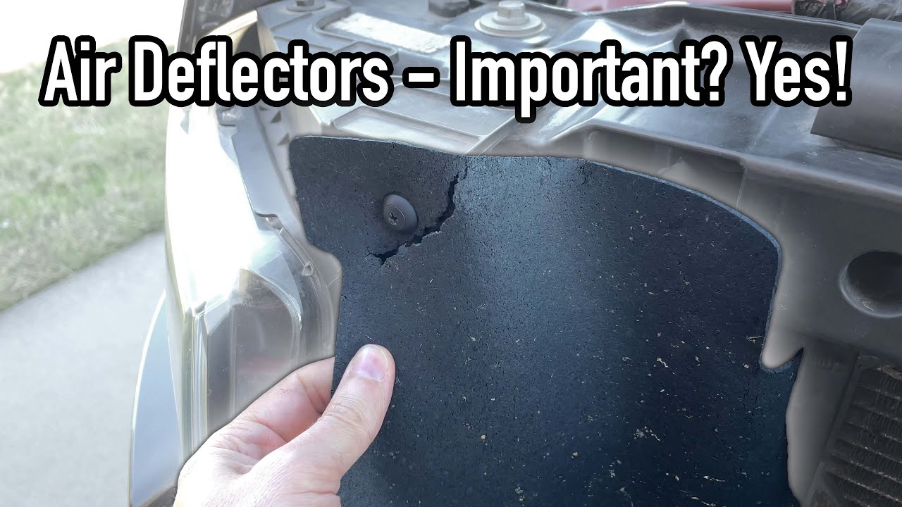 Ford SVT Raptor - Radiator Side Shield/Air Deflector Cleanup & Installation