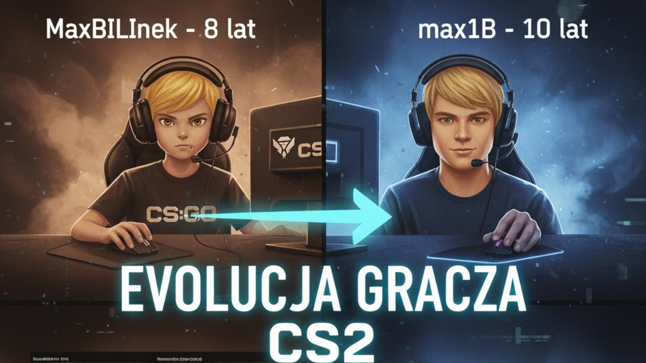 MaxBILInek do max1B: Ewolucja Młodego Gracza CS2