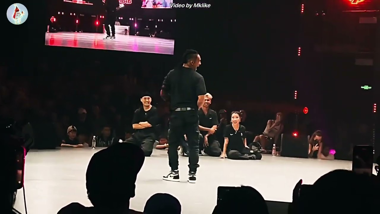 【Mklike】巴西 Bboy Neguin vs 日本BBoy tsukki breaking 1vs1  | The circle dance lab 2023年 上海街舞比赛