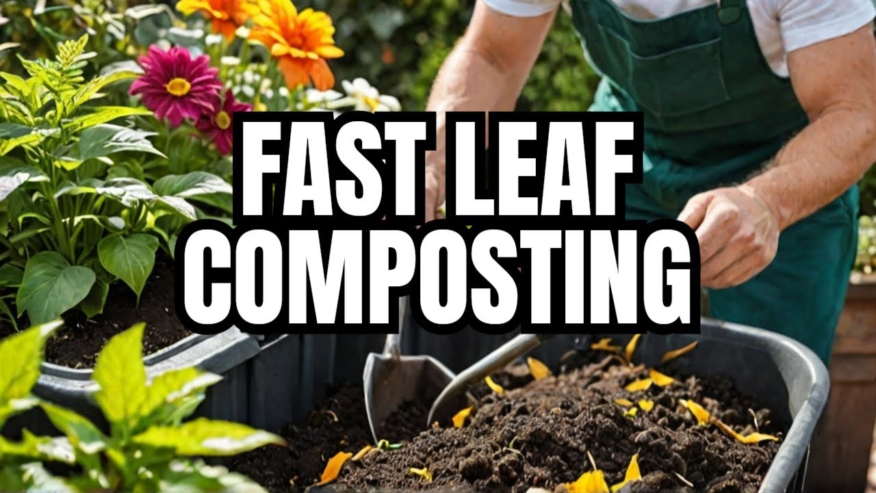 Never Buy Soil Again! Make Rich Compost From Fall Leaves