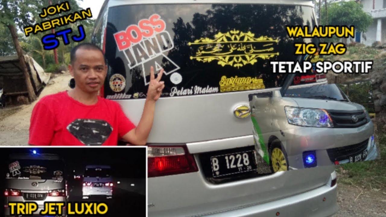 Keseruan aksi ngetrip sportif bertemu jet luxio modifikasi ala dewi sri, julukan bos janda