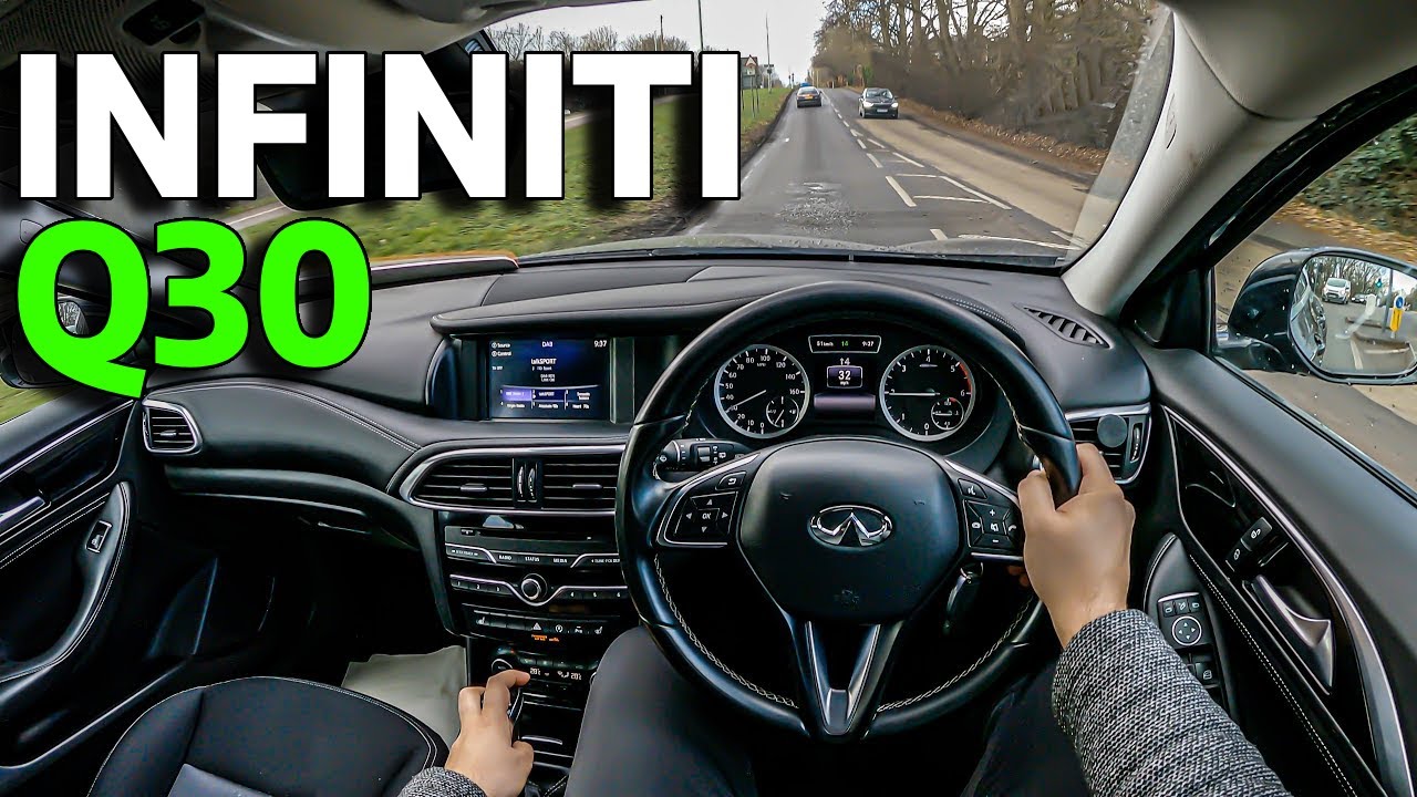 Cheap GLA? INFINITI Q30 - POV TEST DRIVE (UK)