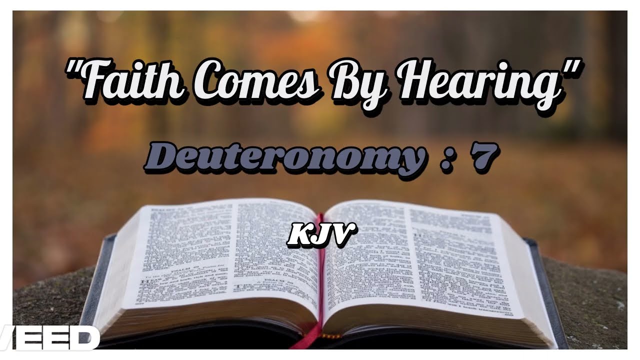 The Holy Bible - Audio Reading : DEUTERONOMY : 7  King James Version - Recorded on 25.2.26