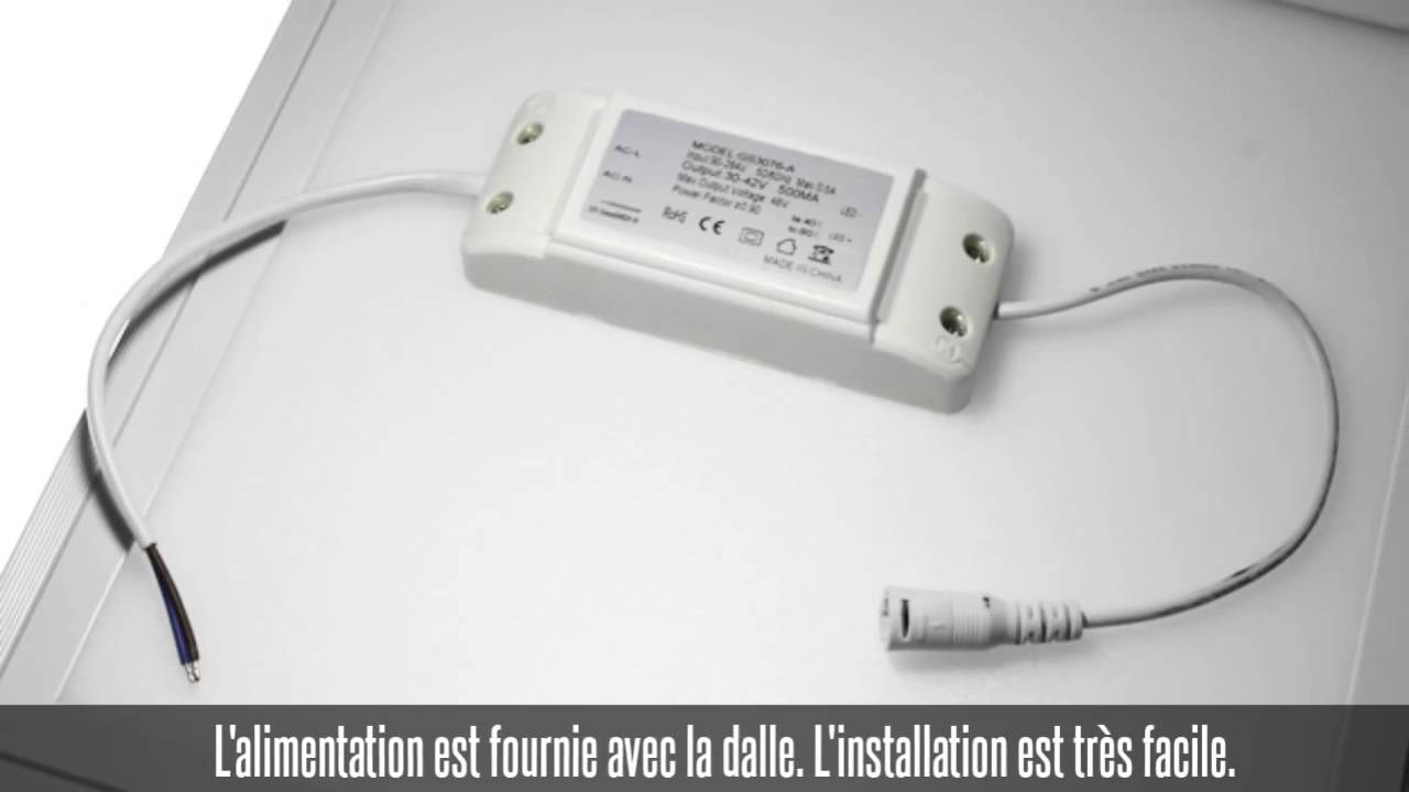 Dalle led 20W, 300mm x 300mm