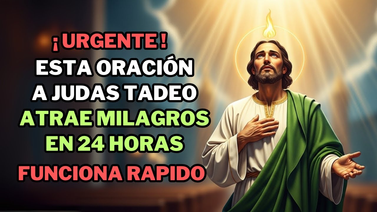 Clama y Recibe: Oración a San Judas Tadeo para Abrir Caminos y Obtener un Milagro Rápido