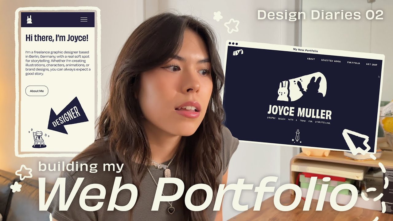 Building my website &ndash; I finished my portfolio!! + sculpting & packing orders 🍎✨