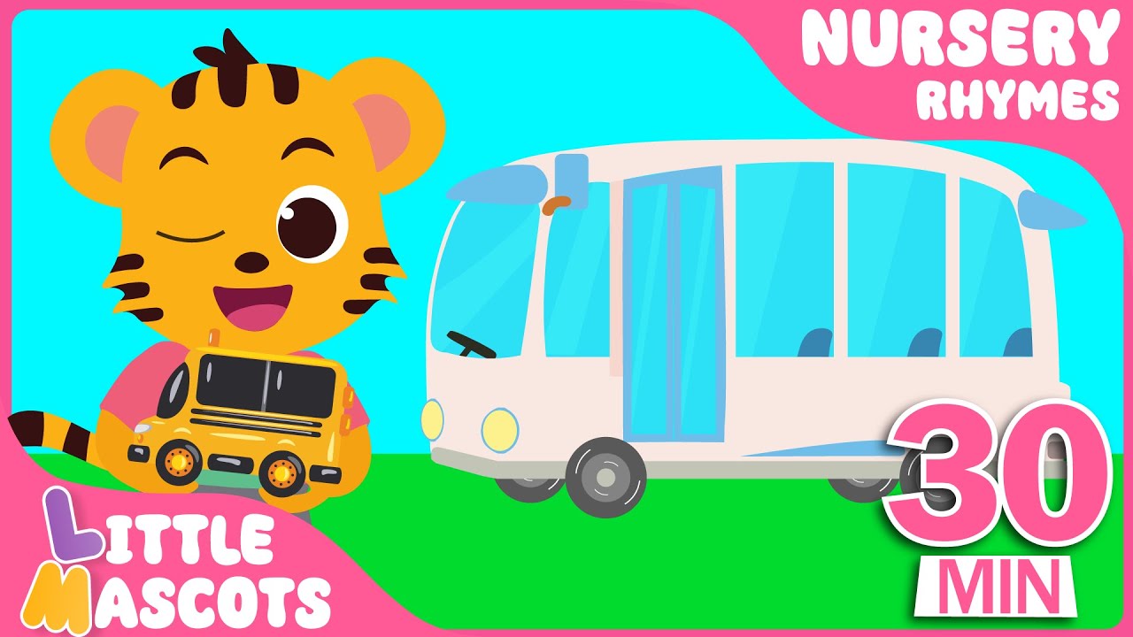 🚌 Wheels on The Bus + more | Nursery Rhymes | Kids Songs