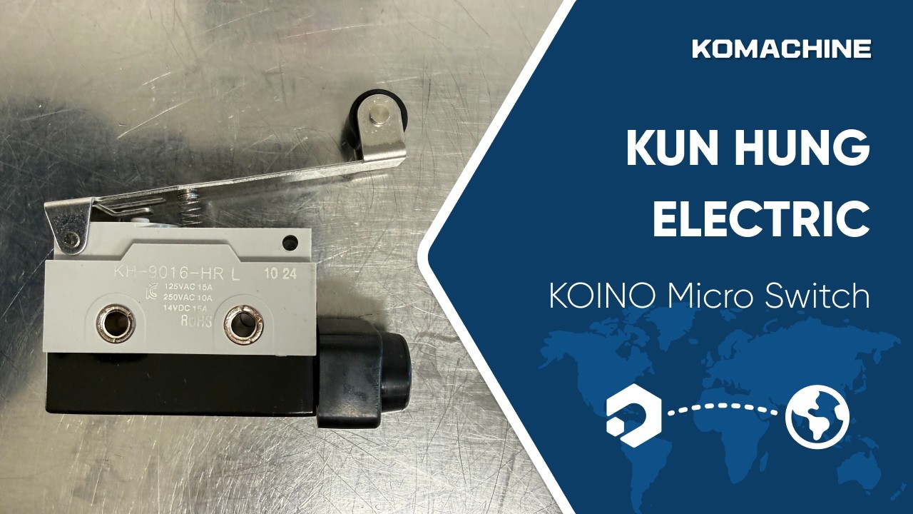 KUN HUNG ELECTRIC / KOINO Micro Switch (KH-9016-HRL) / INV-07189