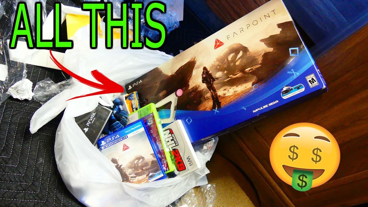 FOUND ALL THIS in The Gamestop DUMPSTER!!!