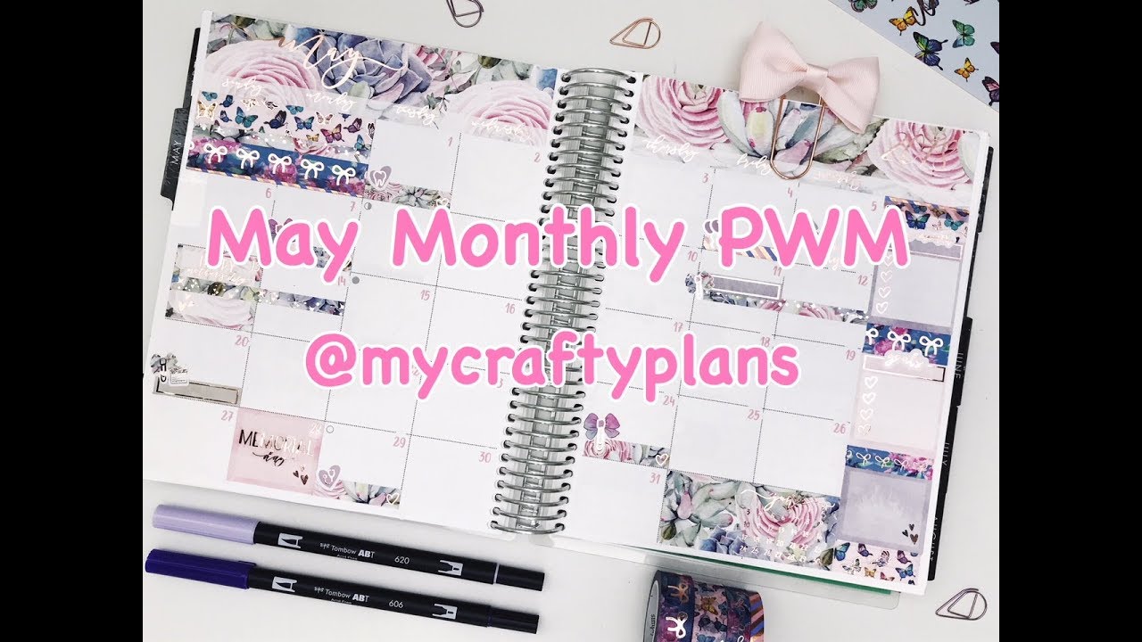 May plan with me - ECLP - My Newest Addiction