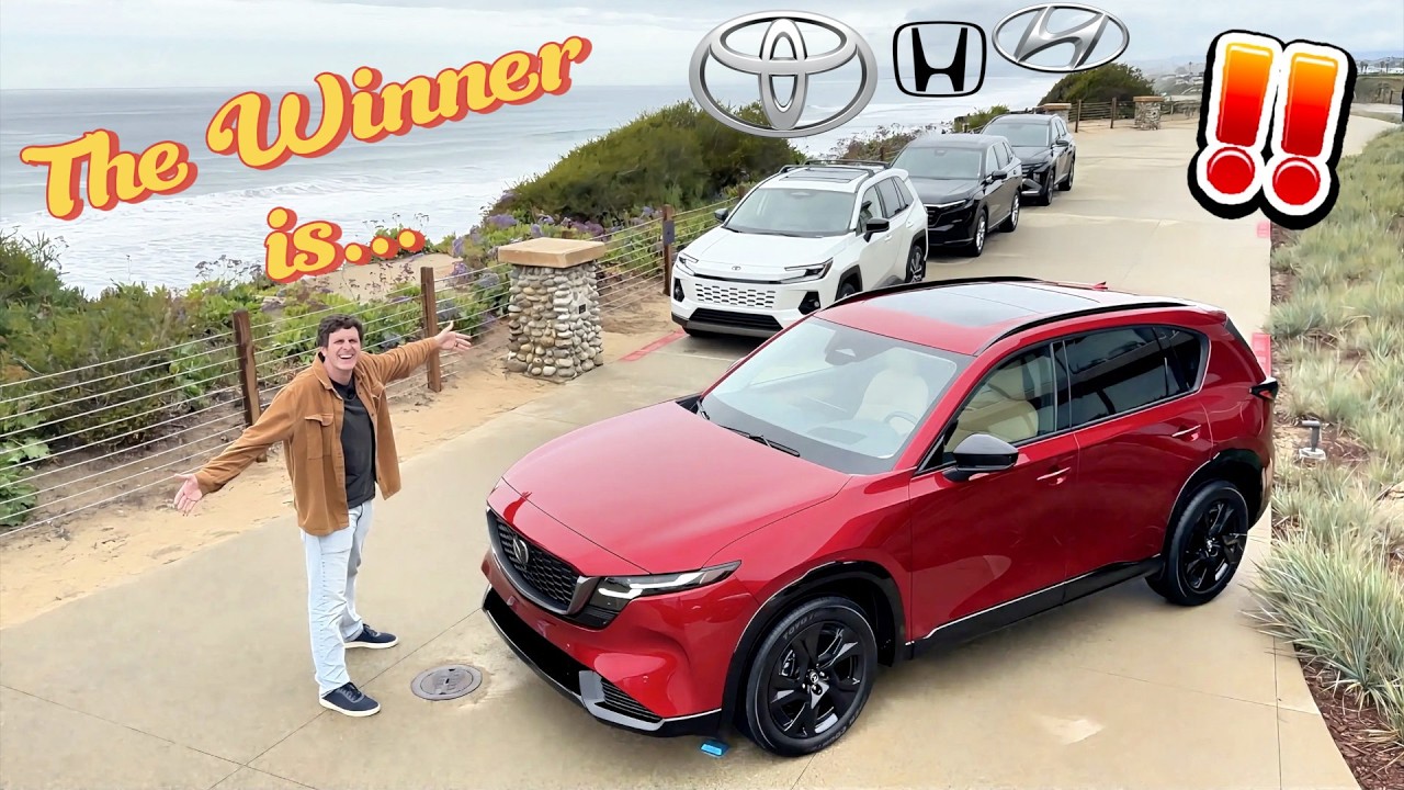 ALL-NEW 2026 Mazda CX-5 vs Toyota RAV4 vs Honda CR-V vs Hyundai Tuscon!