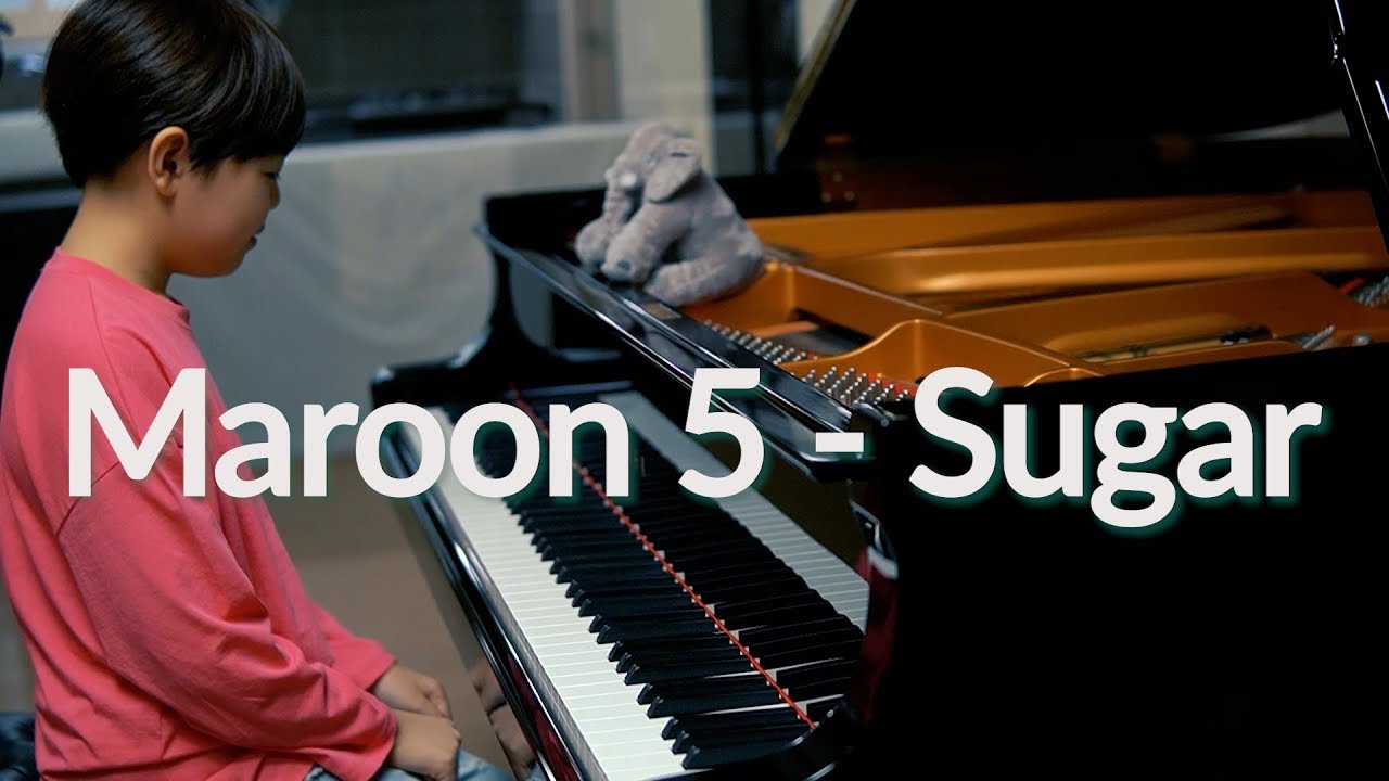 Maroon 5 - Sugar (piano cover)
