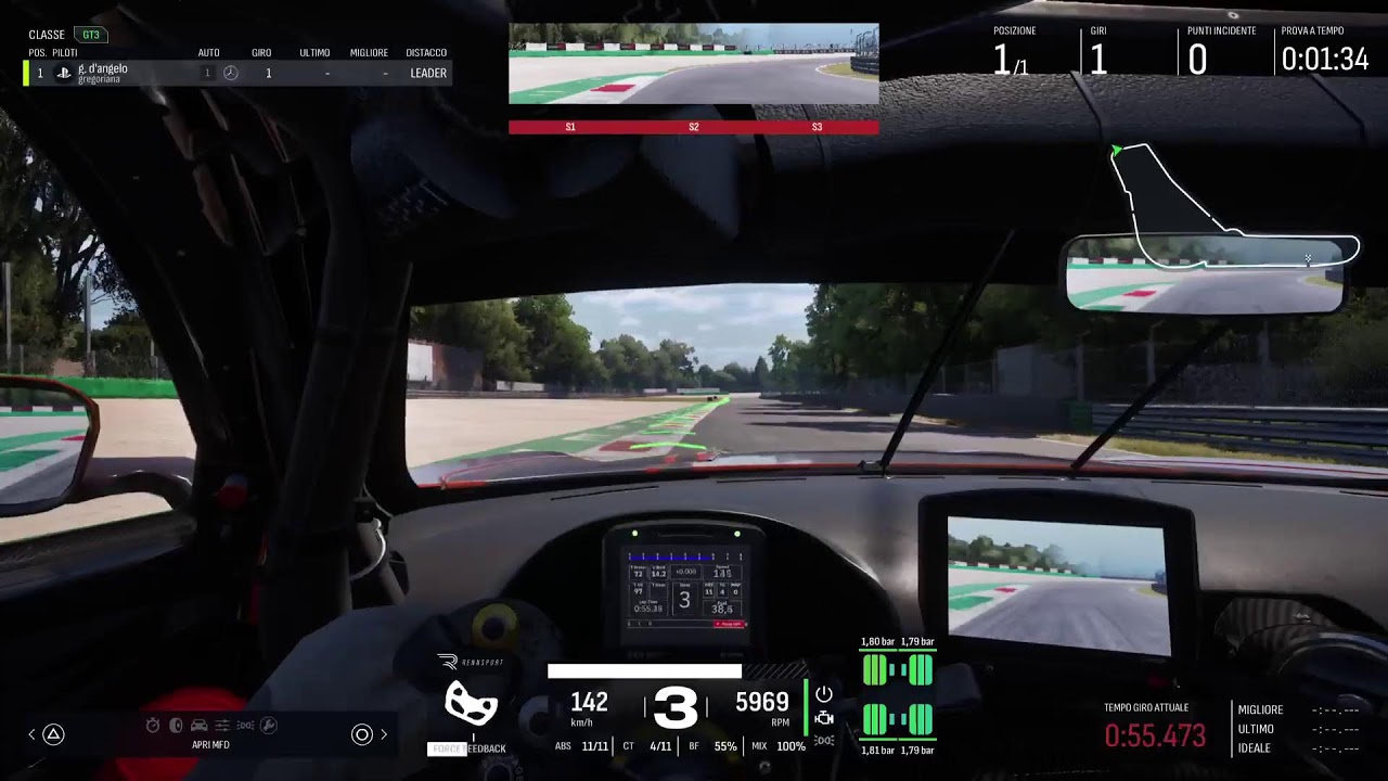 Rennsport  qualifica /gara prova