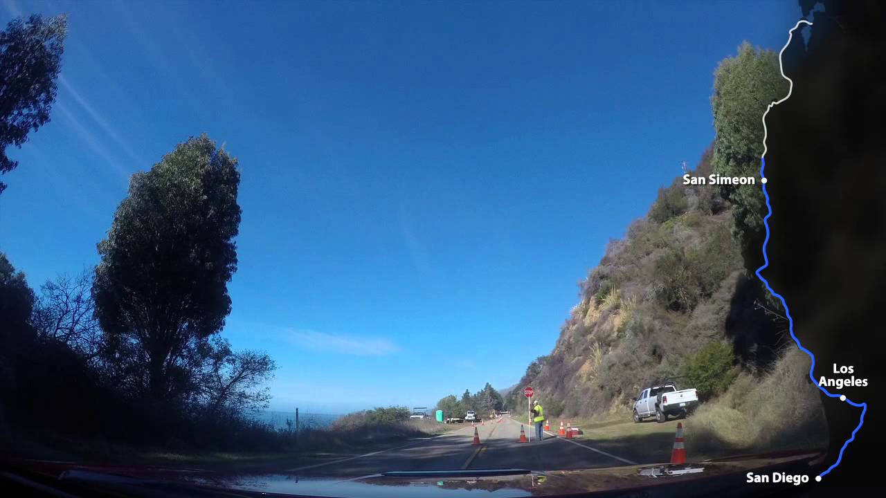 Driving from San Diego to San Francisco