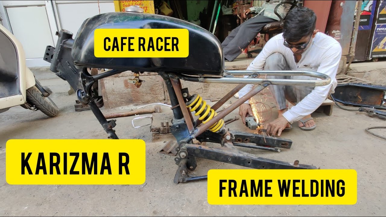 KGF BIKE - CAFE RACER FRAME I Rebuilding Tail Loop (PART - 1)