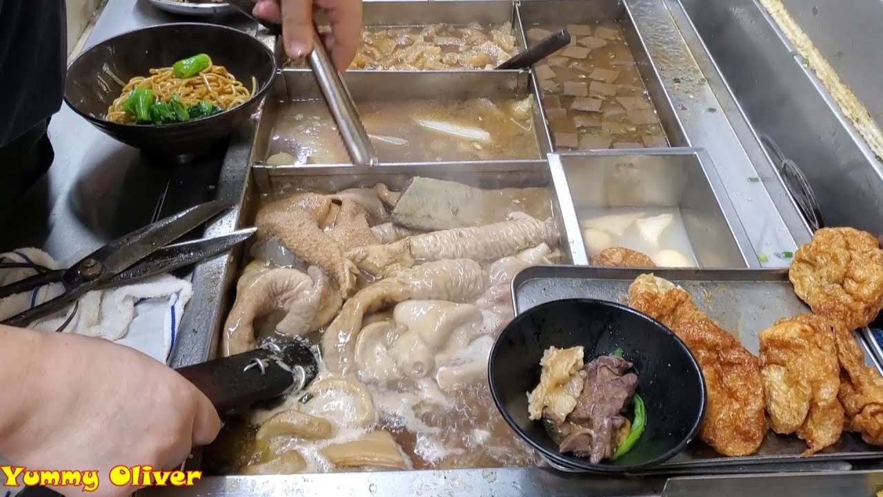 Beef Brisket,Beef Offal,Lungs,Pancreas,Tripe,fishcake HongKongStreetFood #九記牛什 #牛雜#牛腩 #牛筋#牛肚#牛肺#牛膀