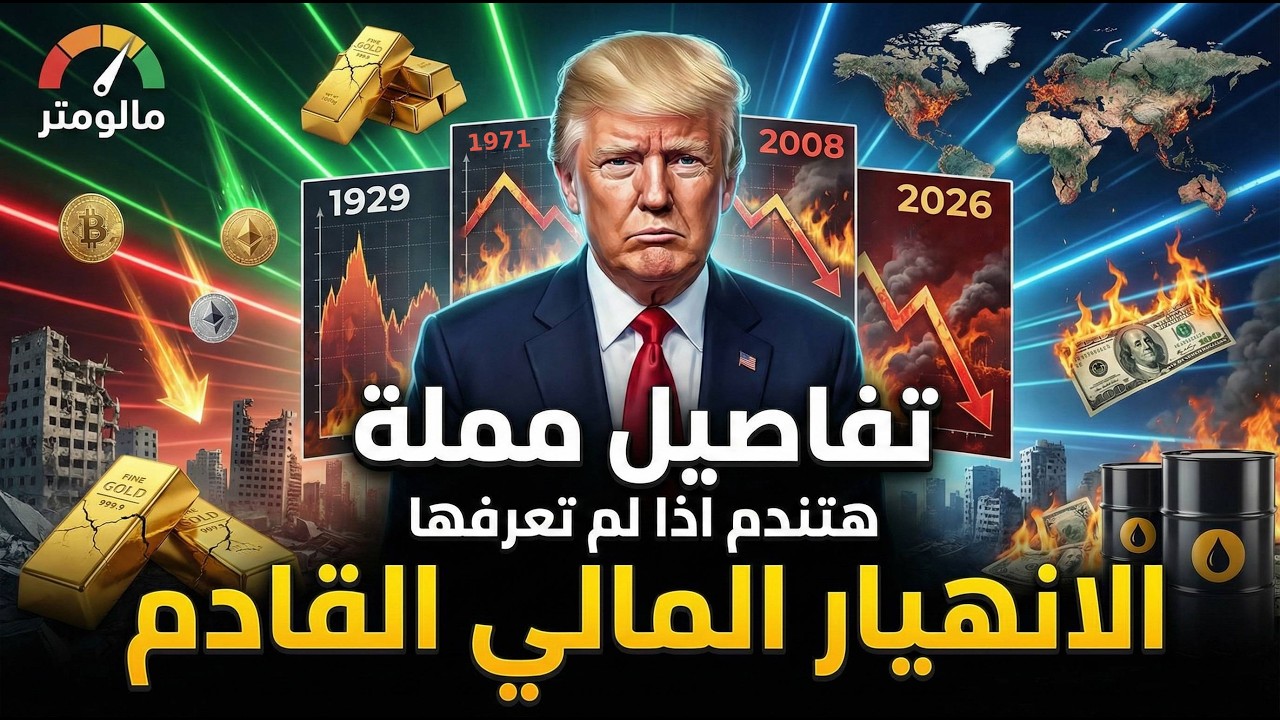الانهيار القادم 2026.. تفاصيل مملة هتندم اذا لم تعرفها ..