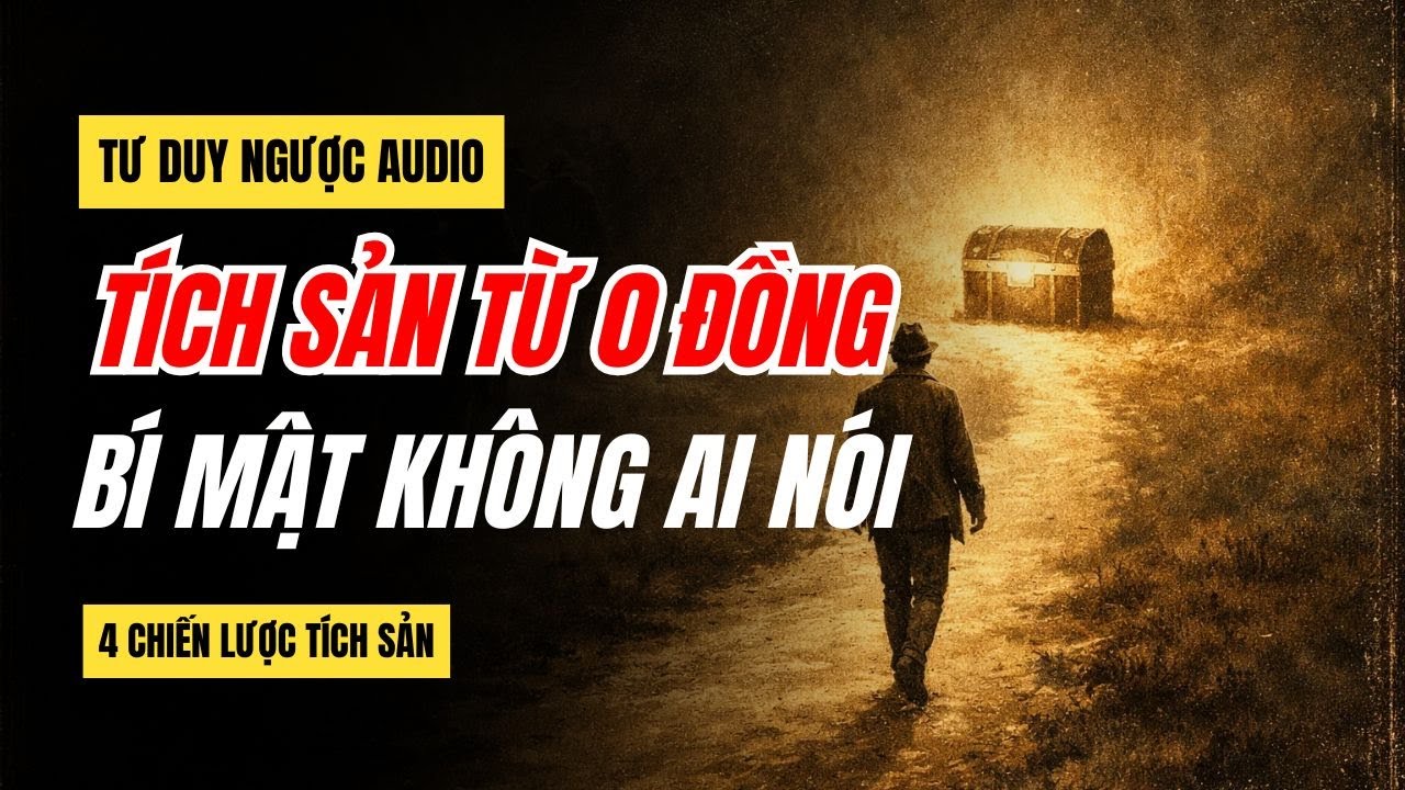 4 CHIẾN LƯỢC TÍCH SẢN | Bí mật của người giàu | TƯ DUY NGƯỢC AUDIO