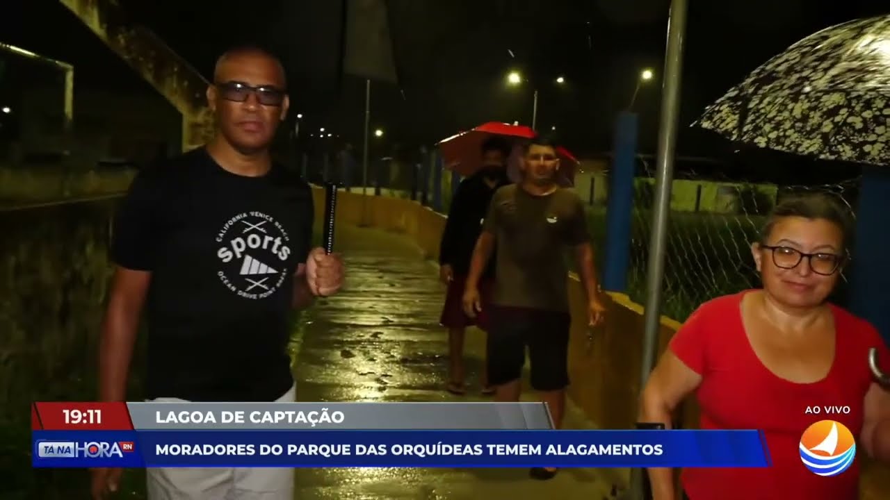 Moradores do Parque das Orquídeas temem alagamento de lagoa de captação em Parnamirim