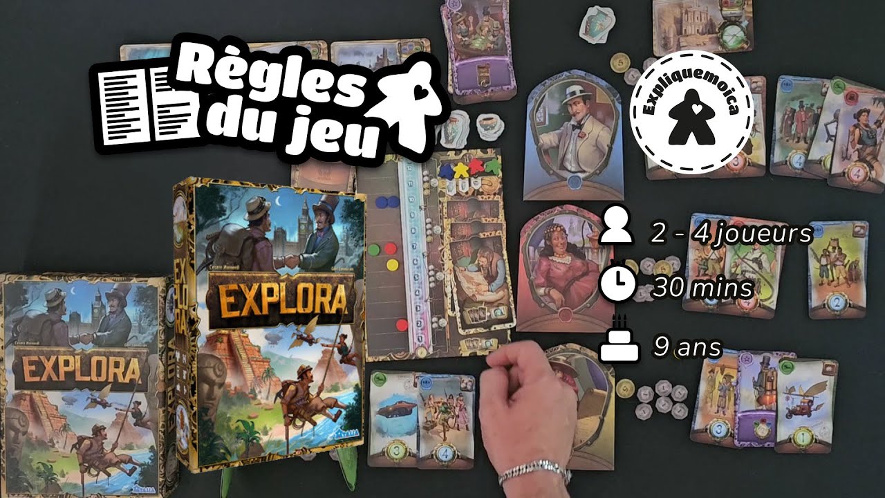 🕵️‍♀️ EXPLORA 🕵️‍♀️ règle du jeu par #EXPLIQUEMOICA #atalia