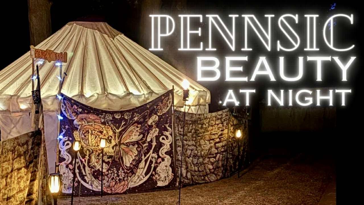 Come Experience the Beauty of Pennsic at Night
