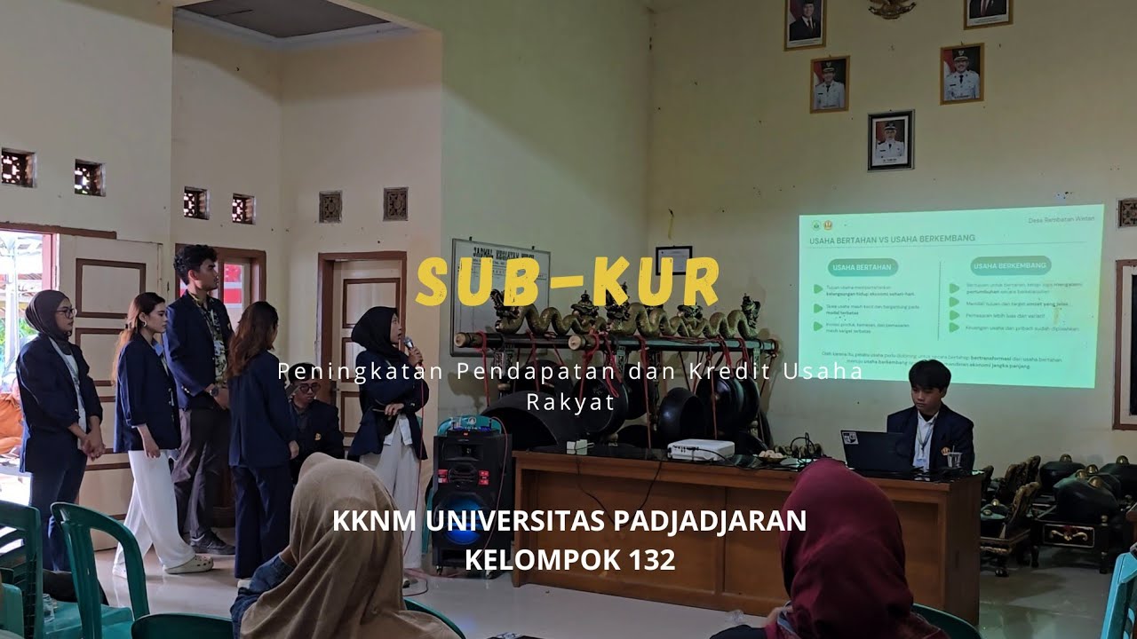 Sosialisasi Peningkatan Pendapatan & Kredit Usaha Rakyat bagi pelaku UMKM