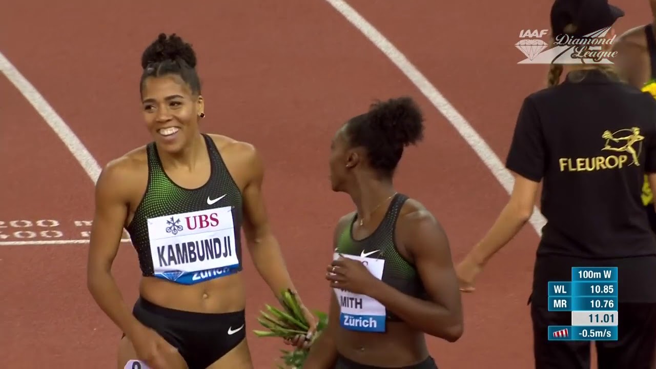 Diamond League 2018 : Murielle Ahour&eacute; remporte le 100m