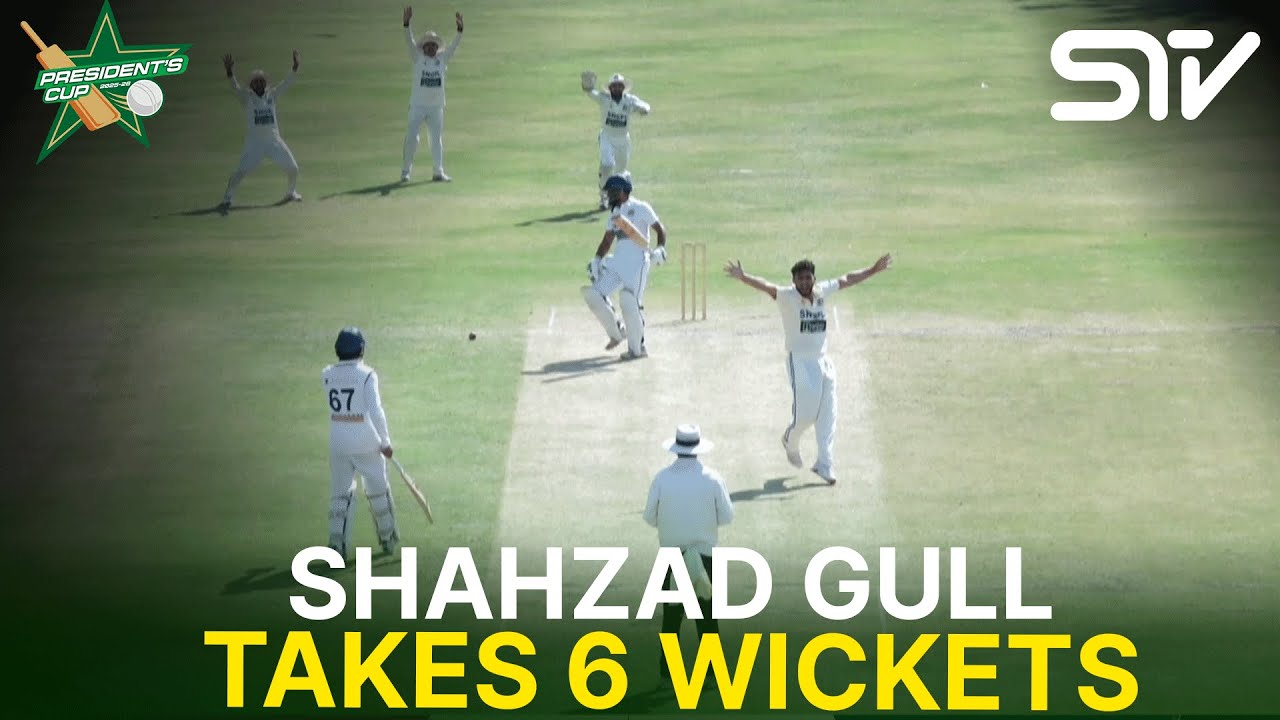 Shahzad Gull Takes 6 Wickets 🔥 | SNGPL vs SBP | President Trophy | 2025-26 | Day 4 | PCB | M2Y1S