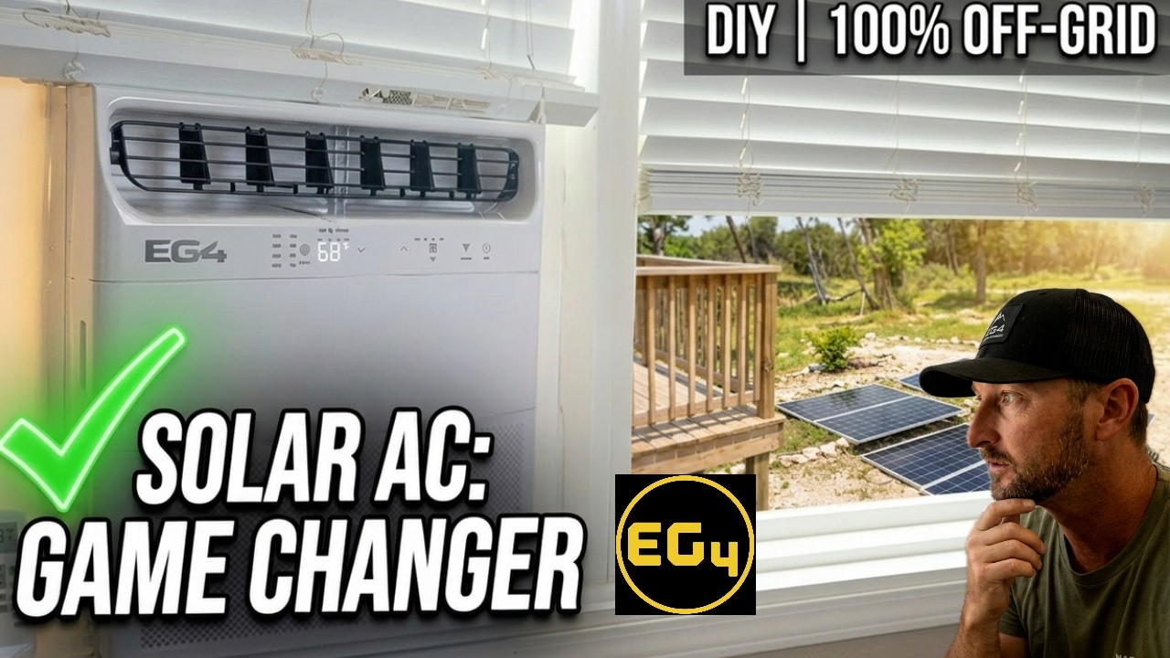 DIY EG4 Solar Window AC &ndash; From Unboxing to Running