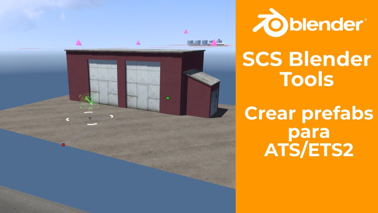 Crear un Prefab para ETS2 ATS - Blender 3.6