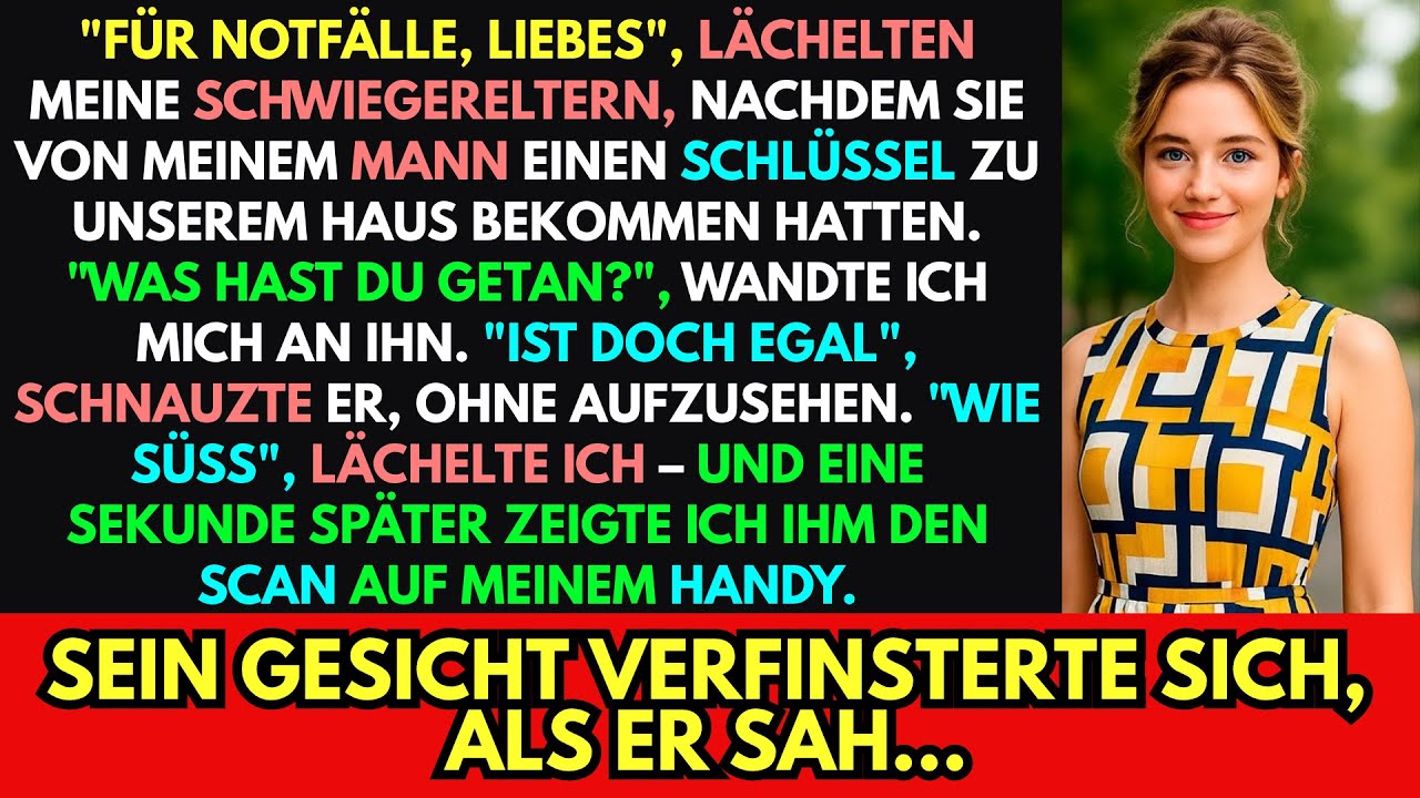Nachdem mein Mann meinen Schwiegereltern den Schlüssel zu unserem Haus gab, ließ ich ihn es bereuen…