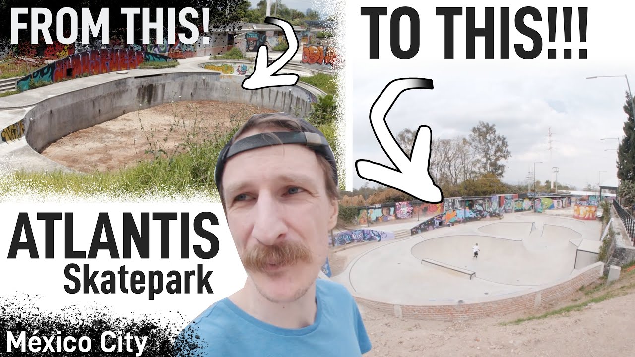 Atlantis Skatepark, Mexico City.