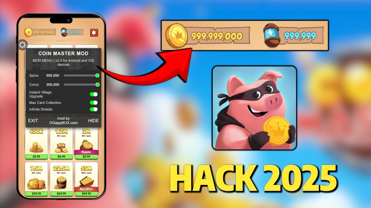 🔥 Coin Master Hack MOD - Unlimited Spins & Coins! (NEW MOD MENU) 🔥