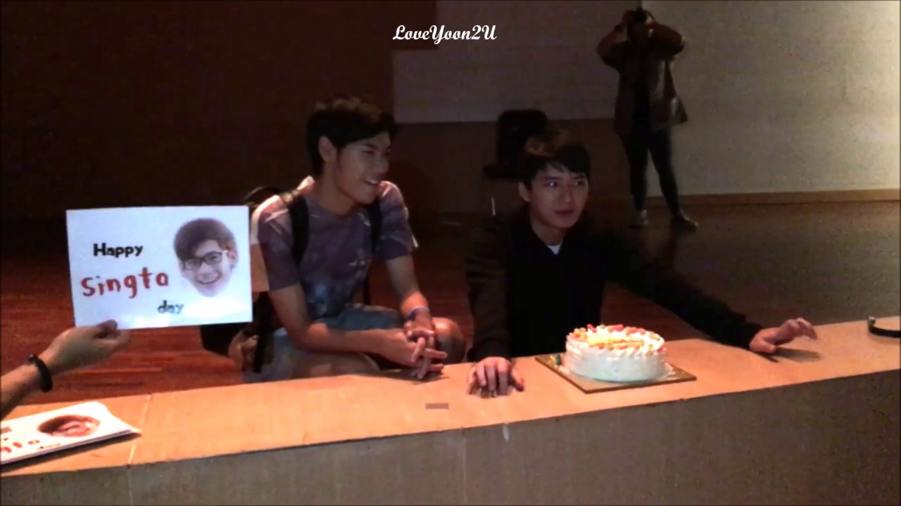 20160724 Surprise Singto's BD #ทีมพีรญา #KristPerawat #SingtoPrachaya