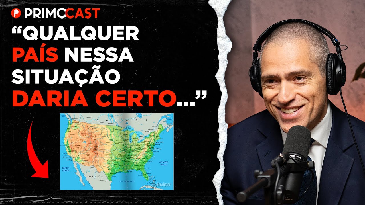 POR QUE OS ESTADOS UNIDOS SE TORNOU O MAIOR PAÍS DO MUNDO? (Professor HOC explica) | PrimoCast 268