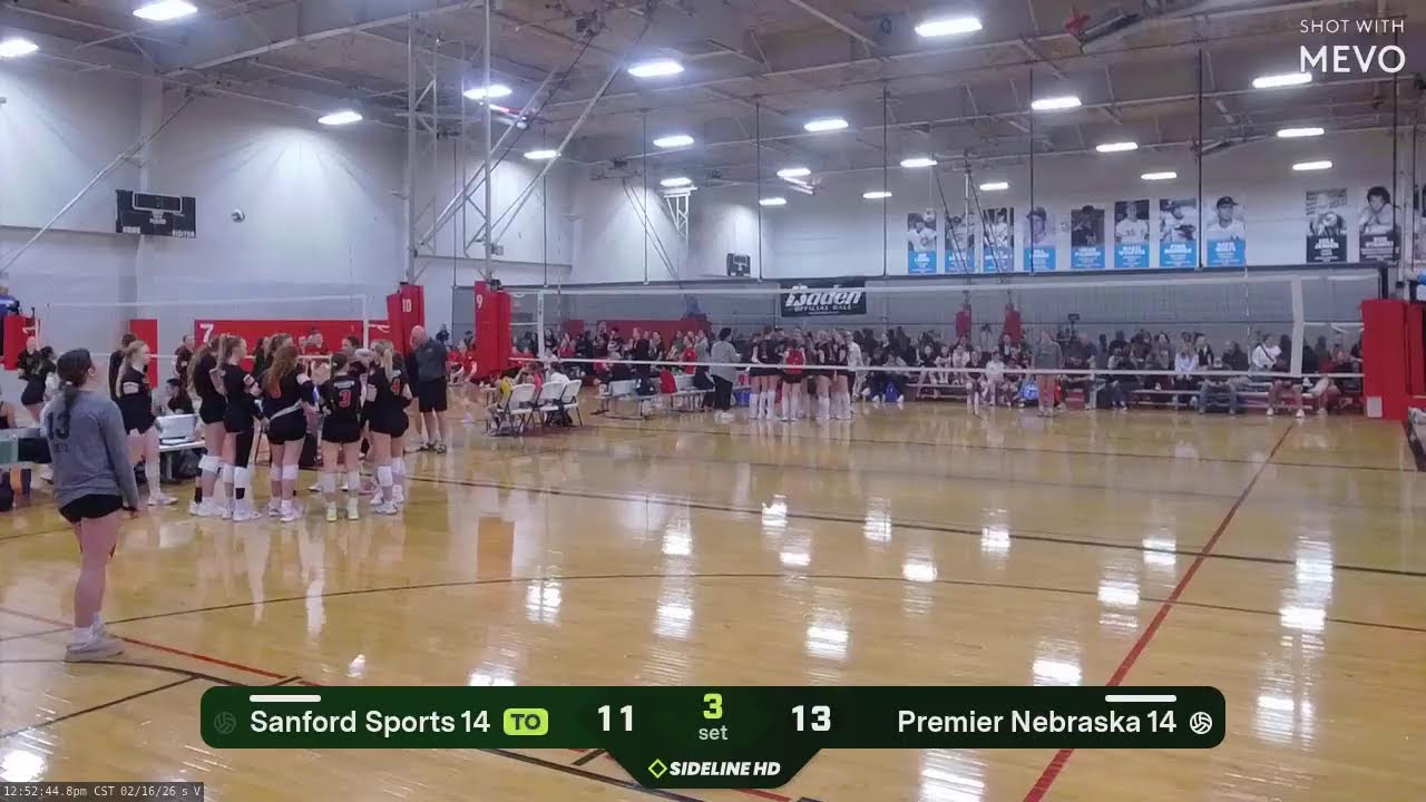 Sanford Sports 14 @ Premier Nebraska 14 (2026.02.16)