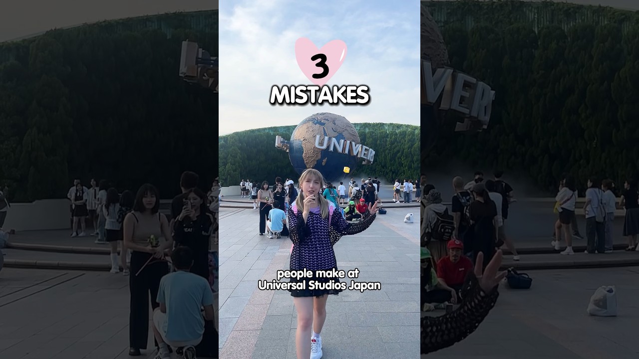 Avoid These 3 Common Mistakes at Universal Studios Japan ❌