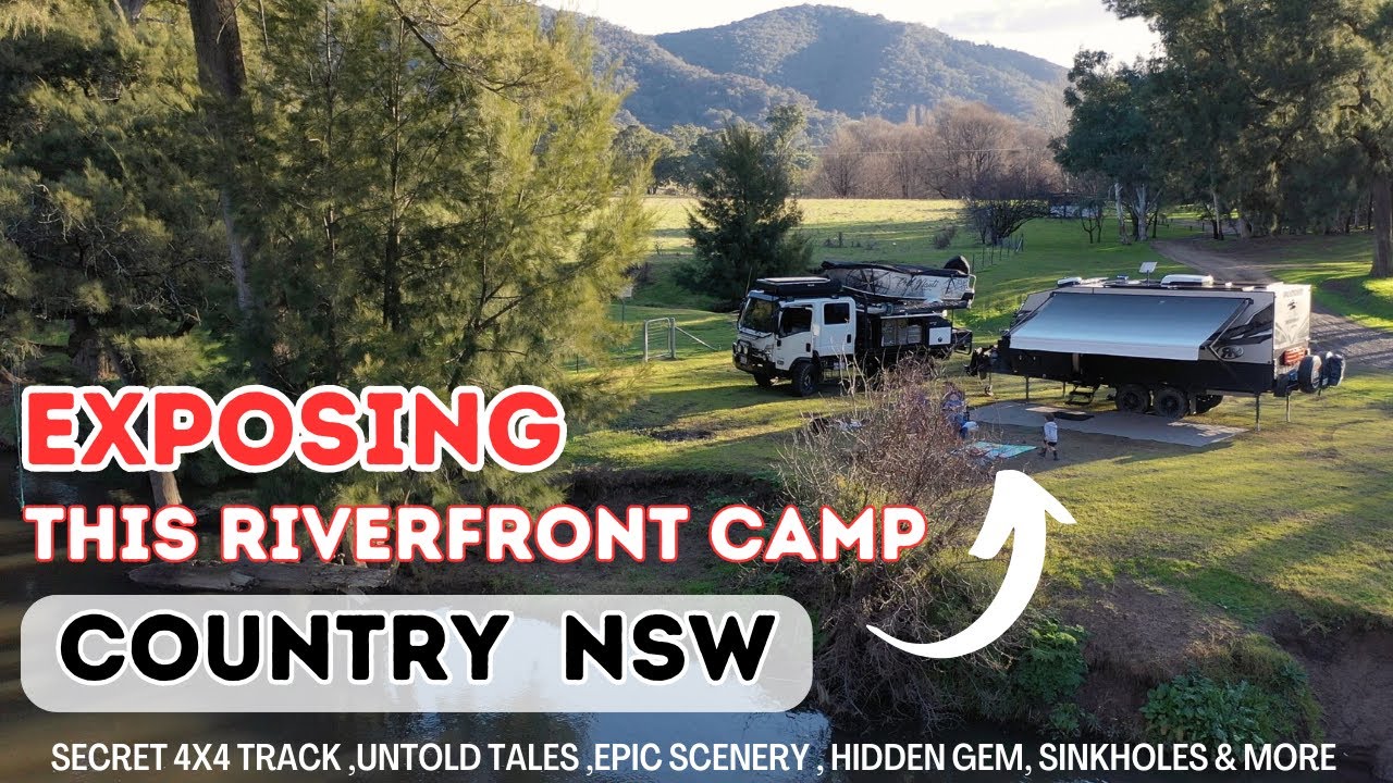 RIVERFRONT Camping in COUNTRY NSW, 4x4 TRACKS - Things to SEE & DO - TRAVELLING AUSTRALIA