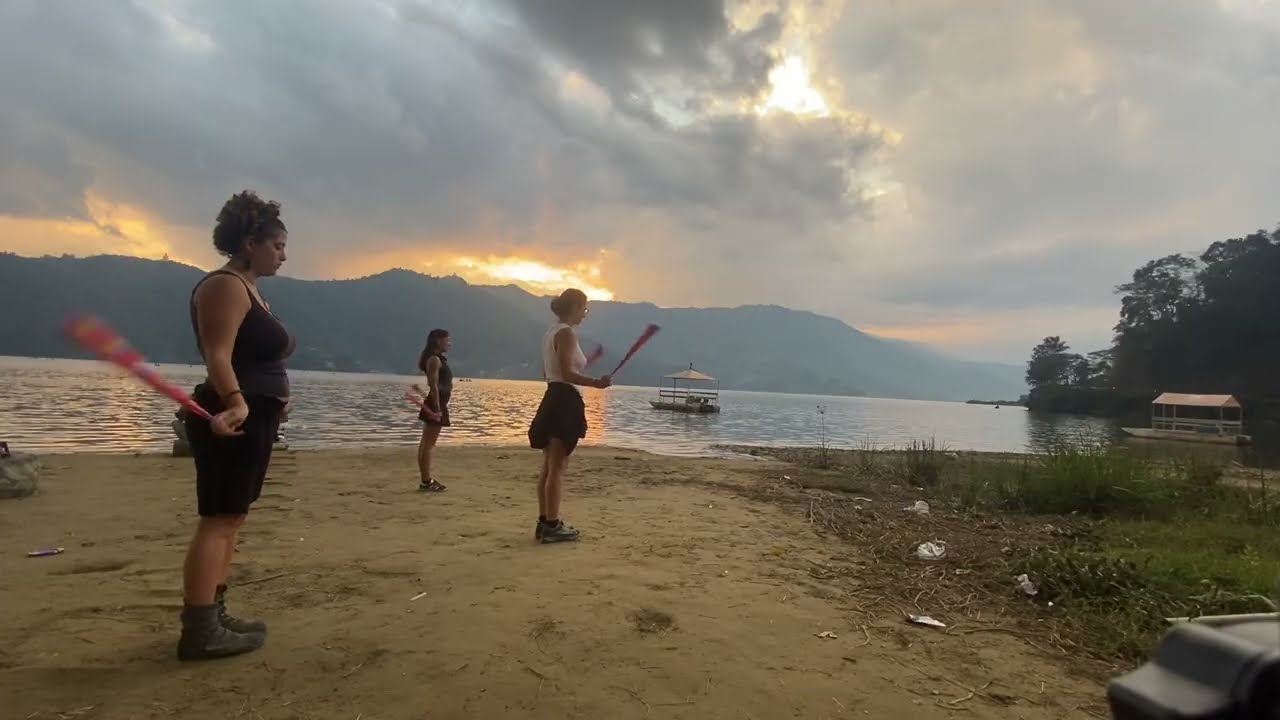 Poi workshop @ Nepal,Pokhara❤️